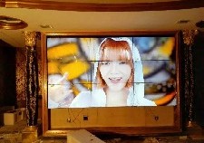 46寸3.9超窄边拼技3x4液压壁挂